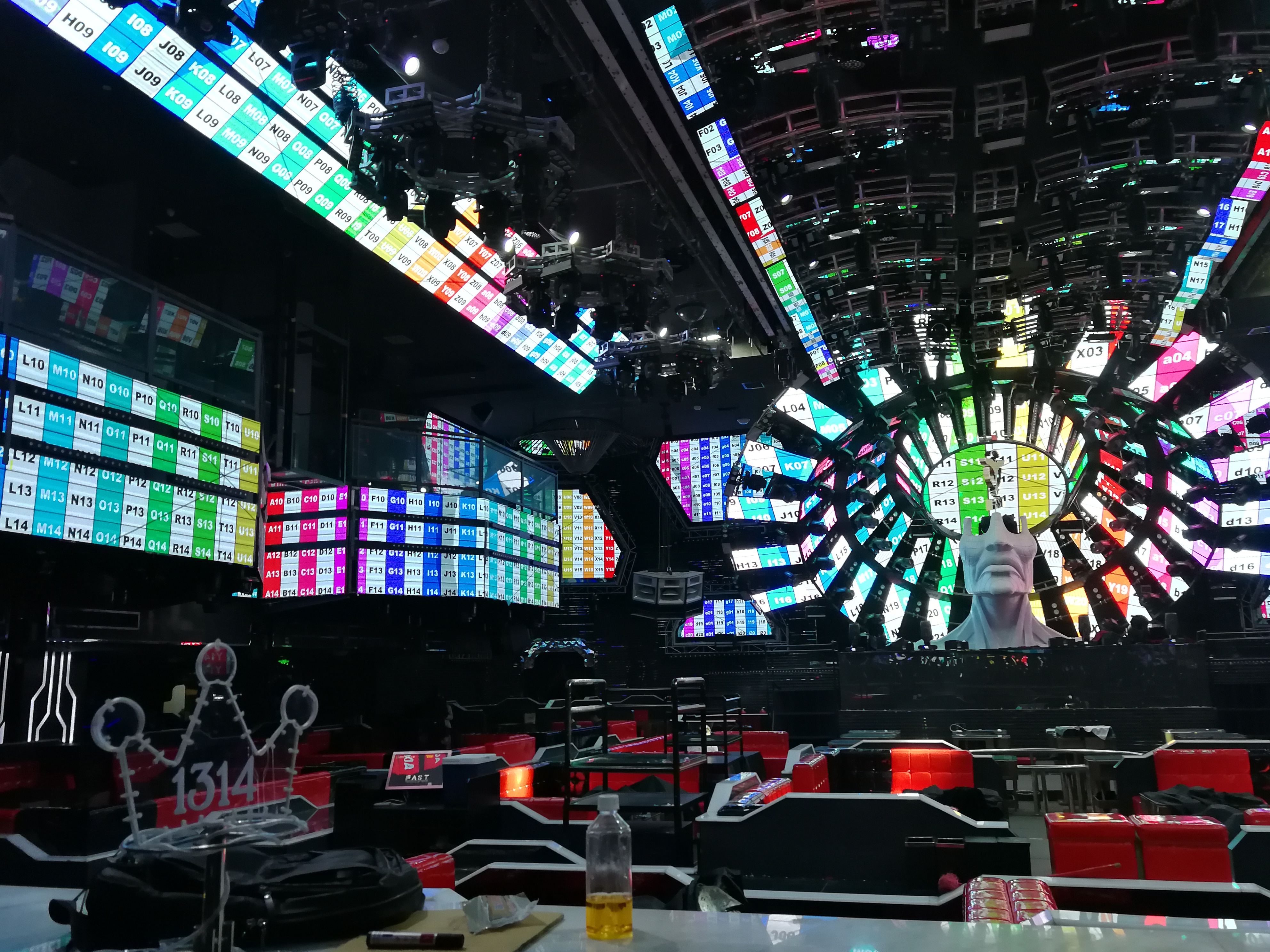 led