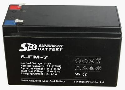 SBB 6-FM-7 ʥ 12V7AHֱ